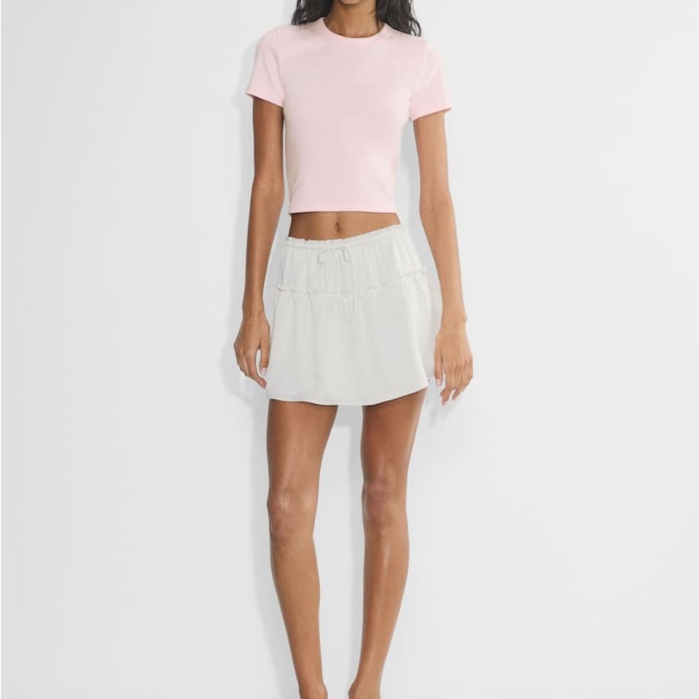 Aritzia Sunday Best Satin Skirt